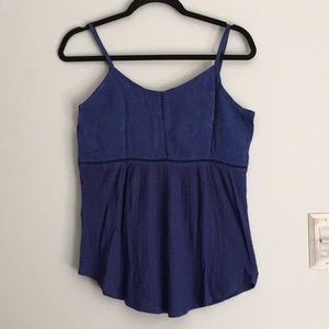 🆕 Lucky Brand Empire Waist Tank Sz XS